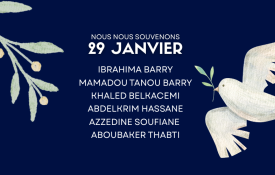 Commémoration de la tuerie de la mosquée de Québec : transformer la douleur en engagement