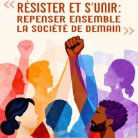 Détail de la peinture de Johanne Bilodeau.